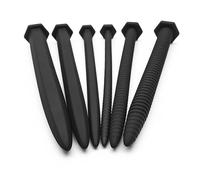 6pcs Silicone Sex Toy Urethral Sound Penis Plug Catheter Plug Smooth Urethral Dilator Masturbation Rod Sex Urinary Dilator Urethra Masturbation Rod Prostate Stimulation