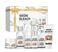 6PCS Skin Bleaching Cream Skincare Set, Skin Whitening Cream Set, Skin Lightening Cream, Snow Bleach Cream, Skin Bleach for Face/Intimate Area/Knees/Elbows/Inner Thigh/Armpit