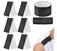 6PCS Sleeve Holders, Breathable Mesh Jersey Sleeve Bands, Double Side Adjustable Shirt Sleeves Holders for Sweatshirts, T-Shirts, Baseball, Soccer, and Outdoor Sports