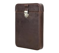 6pcs-Slot Drawer Cigar Box Travel Case Orginizer Leather Cedar Cutter Smoking Accessories Storage Man Gift for Cigars