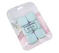 6pcs Small Finger Powder Puff Sponge Facing Cosmetic Accessories for Blending and Concealer Square Makeup Tool