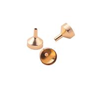 6Pcs Small Metal Funnels for Filling Small Mini Bottles or Containers Household Items Metal Pipette, Funnels