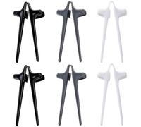 6Pcs Snack Finger Chopsticks, Reusable Snack Chopsticks for Gamers, Lazy Auxiliary Chopstick Keep Hands Clean for Playing Games Working and Studying in Home & Kitchen
