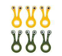 6Pcs Snail Design Mini Laptop Stand - Portable and Novelty Gift for Thin and Light Laptops, Tablets and Phones