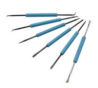 6Pcs Solder Aid Tools Kit, Double-Ended Soldering Welding Assistant Tool for Electronics Repair