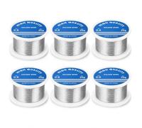 6Pcs Solder, Solder Wire, Multipack for DIY Projects and General Crafting, 2.244mm Diameter