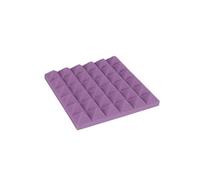 6pcs Sound Proof Foam Panels for Walls Decorative, 12" X 12" X 2" Noise Dampening Panels for Room, Pyramid Sound Panels(Purple)