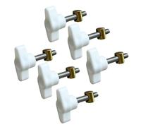 6Pcs Spare Parts for Fluval Container Filter, Lid Fastener for Fluval FX6 FX5 FX2 FX4, Safe Fit and Durable Spare Lid Fastener New Upgrade Non Fragile