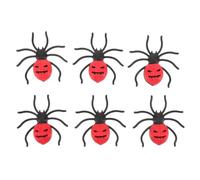 6pcs Spider with Realistic Design Refrigerator Magnet