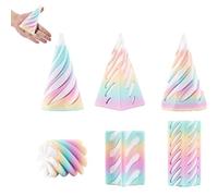 6PCS Spiral Cone Fidget Toy Set, Impossible Cone, 3D Printed Stress Relief Desk Decorations for Kids and Adults, Perfect for Home, Office, School and Travel, Souvenir Gift