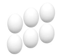 6Pcs Sponge Egg Props for Stage Performances Realistic Vanishing Gimmick for Mentalism Close Up and Street Tricks for Parties and Events