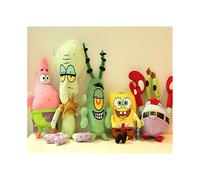6pcs SpongeBob Plush Toy Patrick Star Squidward Tentacles Gary soft Toy