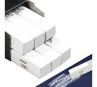 6Pcs Square White Soft Pastels Set Non Toxic Drawing Chalk Pastel Professional Artist's Sketching Chalk Pastels Sticks Oil Pastels Painting Kit Art Supplies for Artists Beginners Blending Graffiti