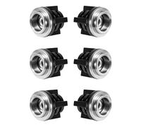 6Pcs Stainless Steel Check Valves Kits for High Pressure Washer Pumps Replacement Compatibles for 280/380/55/580 Models Check Valves Replacement