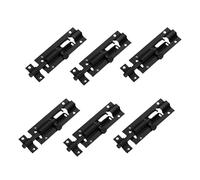 6Pcs Stainless Steel Door Sliding Bolts Latches Hasp Hardware Door Toilet Slide Bolt Gate Latches Garden Gate Shed Sliding Tower Bolt