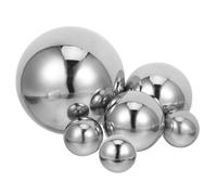 6pcs Stainless Steel Garden Sphere for Patio and Yard Mirror Finish