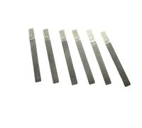 6Pcs Stainless Steel Guitar Nut Files Fret Crowning Slot Filing Luthier Repair Tools for Guitar Bass Ukulele Maintenance(Acoustic12-53)