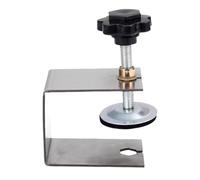 6pcs Stainless Steel Woodworking Clamp Easy and Fast Universal Drawer Front Fixator Panel Fixing Clip Adjustable Hardware(U Type)