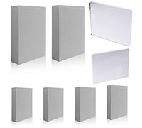 6PCS Stamping Foam,2 Pieces Stamp Blocks Acrylic Clear Stamping Blocks Tools with Grid Lines for Scrapbooking Crafts Card Making,Moldable Foam Stamps Dry Foam Stamp Pad Stamping Block for Handicrafts