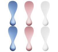 6pcs Standing Rice Paddle PP Heat Resistant Kitchen Scoop for Cooking