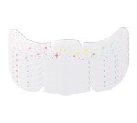 6PCS Stardust Glow Stickers Glitter Face Tattoo, Multichrome Holographic Sparkle Face Glitter Speckle Patches, Waterproof Cute Stardust Glow Stickers for Festival Rave Accessories