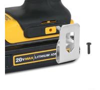 6pcs Steel Belt Clip Hook with 18V/20V Drill Driver Hammer Drill Models DCD785C2 DCD780C2 DCD740C1 DCD980 DCD985 DCF880B Replaces with Screws for Workshop