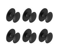 6pcs Steel Cabinets Pulls Auto Stick Hardware Simple Installs for Wardrobes Drawers Shower Door Decors Cabinets Knobs