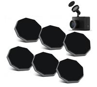 6pcs Sticky Magnetic Pads,Replacement Adhesive Metal Discs, Dash Cam Adhesive Piece Metal Replacement Sticky Pad for Garmin Low-Profile Magnetic Mount Compatible with 45/46/47/55/56/57/65/66/67WTandem