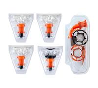 6Pcs Storage Bag Supporting-Valve And Adapter, Plastic Balloon Replacement Set, Wear-Rsistant Balloon Replacement Bags Filling Chamber-Tube, Balloon Evaporators Air Tube Fitting Kit for Volcan0