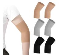 6Pcs Stretch Tattoo Sleeve, Tattoo Sleeves for Men, Men's Layer Arm Warmers, Arm Protectors for Fragile Skin, Arm Sleeves Men, Comfortable Forearm Sleeves, Breathable Forearm Compression Sleeve
