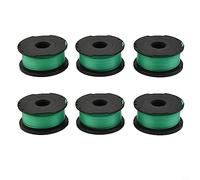 6PCS Strimmer Spool & Line For Black & Decker GL7033 GL8033 GL9035 Strimmer A6482