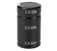 6PCS Super Capacitor 2.7V 500F High Performance Automotive Power Storage Capacitors for Car Audio System DIY Projects and Solar Energy Applications 60x35mm