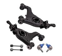 6pcs Suspension Wishbone Control Arm Kit Front Axle Lower Compatible For Mercedes W210 S210 2103306107,2103307607