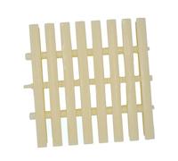 6PCS Swimming Pool Drain Covers - Durable Plastic Grating for Efficient Water Drainage, 25x100CM Overflow Filter, Ideal Gutter Protection for Pools and Patios