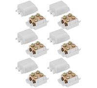 6Pcs T Type Wire Connector Wire Splitter Connector 1000V 100A High Power Splice Terminal Block No Break Quick Connectors for Home Wiring ZK-1216