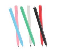 6pcs Tablet Stylus Pens for Doodle Board Digital Note Taking | Plastic Build, High Sensitivity Touch Control, Precise Input, On-the-go Sketching for Artists and Students Random Style