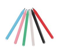 6pcs Tablet Stylus Pens for LCD Writing Tablet Plastic | Precise Input, High Sensitivity Touch Control, On-the-go Sketching, Digital Note Taking Random Style