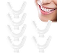 6Pcs Teeth Whitening Mouth Trays Teeth Mould Guards Moldable Teeth Trays Thermoplastic Teeth Guards Dental Oral Care Kit for Teeth Whitening Teeth Bleaching Teeth Grinding Teeth Protecting