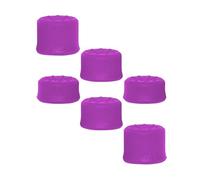 6PCS Thumb Grip Set Joystick Cap Analog Stick Cap for PS5 Pro/PS5 slim/PS5,Analog Controller Gamepad Raised Antislip Thumb Stick Grips Thumbsticks Joystick Cap Cover (Purple)