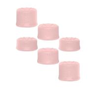 6PCS Thumb Grips Cap Set For PS5 Pro/PS5 slim/PS5 Gamepad Thumbstick Joystick Grip Caps Analog Stick Caps Cover (Pink)
