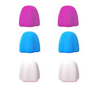 6Pcs Toothpaste Caps Toothpaste Saver Cap Self Closing Silicone Toothpaste Covers Toothpaste Squeezers Cap Toothpaste Topper Dispensers Toothpaste Caps for Bathroom Hygiene for Adults