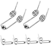 6pcs Torsion Springs Curling Rod Replacement for Hair Curling Iron DIY Metal Hair Tool Springs Silver Elasticity for Enhanced Curl Retention and Quick Styling, Torsion spring hair accessories, Diy ...