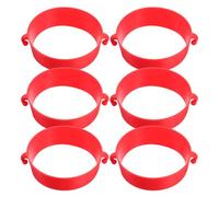 6pcs Traffic Cone Connector Kit Plastic Chain Barrier for Road Safety