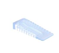 6pcs Transparent Door Stopper Hardware Anti-Collision is Suitable for Living Room, Bedroom, Hotel Bathroom Office for Home & Office Use(M)