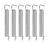 6Pcs Tremolo Tension Springs Guitar Retro Vibrato Pull String Suitable for Fender Stratocaster ST