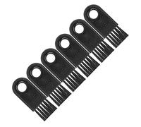 6Pcs Trimmer Cleaning Brush with Nylon Bristles PP Handle,Mutifunctional Electric Shaver Cleaning Brush Anti-Slip Trimmer Brush