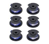 6Pcs Trimmer Spool Line Replacement for 18V 24V 40V String Trimmers, 0.065 Inch Nylon Line Reel with 11ft Thread, Easy Install Spool for Lawn Mower Edging and Grass Trimming