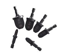 6Pcs Tube Expander Bits Carbon Steel Hex Shank Set for AC Copper Pipe Flaring Repair with High Precision Flaring Tool for HVAC Technicians and DIY Enthusiasts