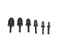 6Pcs Tube Expander Set, Hex Handle Pipe Swaging Drill Bit, Air Conditioner Reamer Access, Wide Expan Range for 5 20mm Copper Pipes, l truction with 6 Sizes