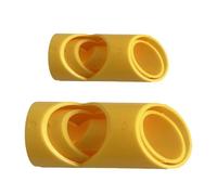 6Pcs Tube Measurements Cutter Set Various Size Long-lastingly Device 15-53mm for HVAC Pipe Insulation Professional Grade Pipe Insulation Cutter